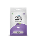 Cat's White Clumping Cat Litter lavender scented 10L