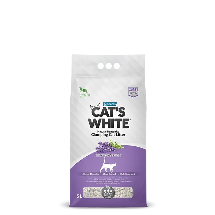Cat's White Clumping Cat Litter 5L