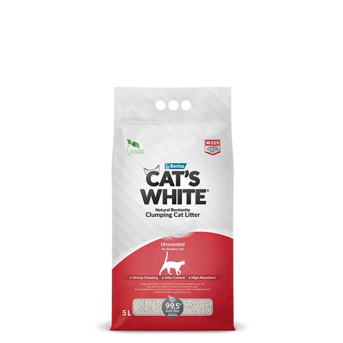 Cat's White Clumping Cat Litter 5L