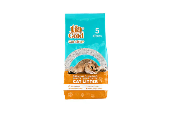 Tia Gold cat litter soap scented 5 L