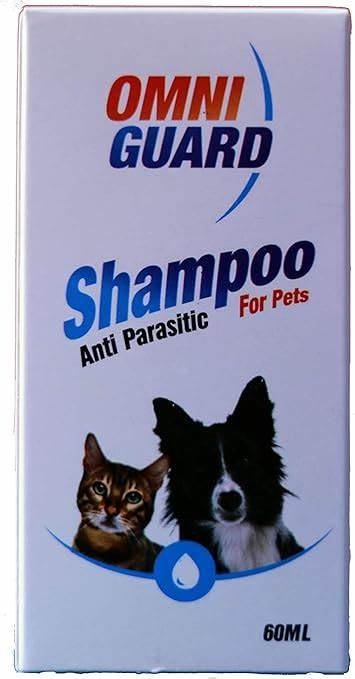 Omni Guard Antiparasitic Pet Shampoo (80ml_250 ml)