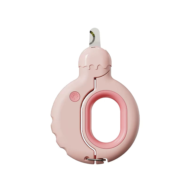 YEPREM Fingernail Clipper, Butter Donut Nail Clipper Nail Clipper with pink color