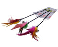 Nunbell Cat Feather Wand Toy – Interactive Teaser Toy