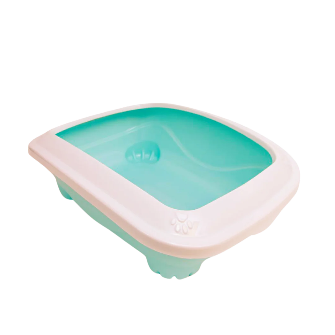 Great & Small Cat Litter Tray with Rim
