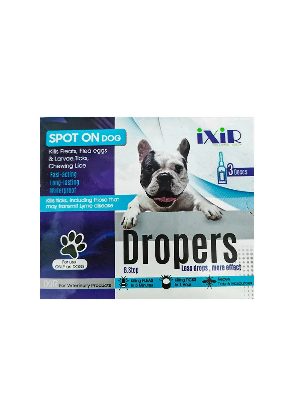 iXiR Dropers Spot On For Dogs - One Dose