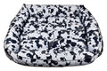 Johny's White & Black Camouflage Print Pet Bed (20x95x85cm)