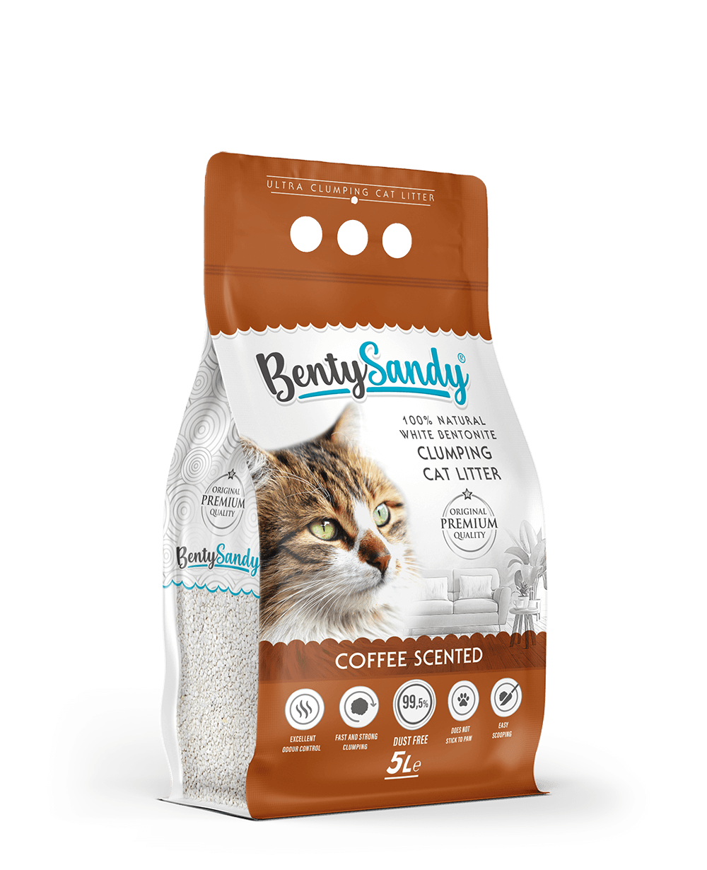Benty Sandy Clumping Litter Coffee scented