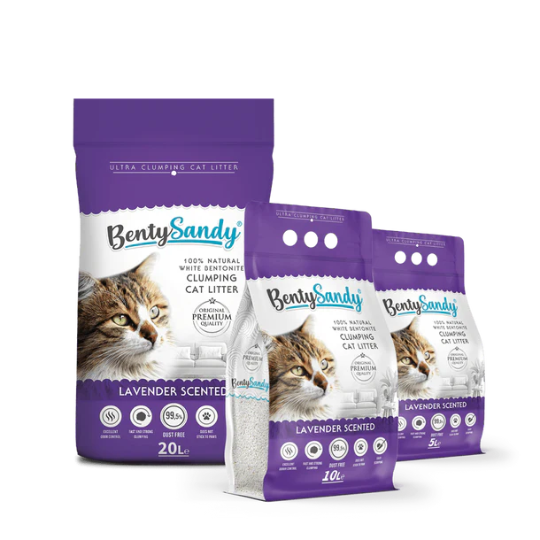 Benty Sandy Clumping Litter Lavender scented