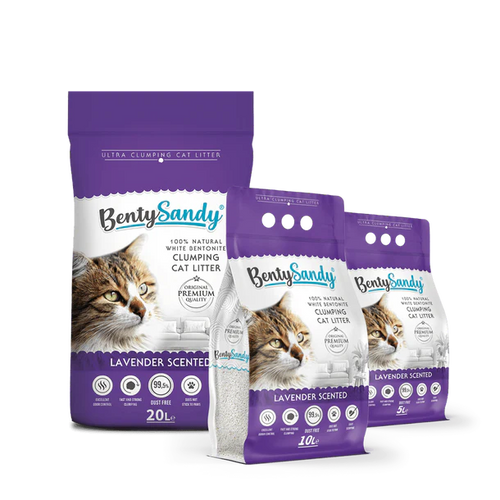 Benty Sandy Clumping Litter Lavender scented