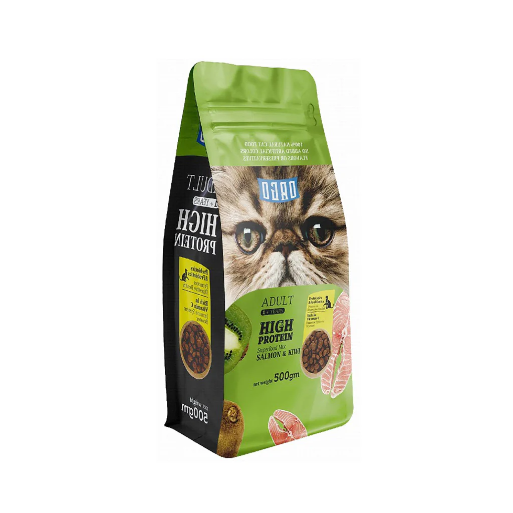 Orgo Adult Cat With Salmon & Kiwi (2kg_500g)