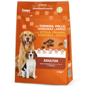 Compy for adult dogs of medium and large breeds. with Beef, Chicken, Vegetables and Rice. for adult dogs of medium and large breeds. (4kg)(18kg)