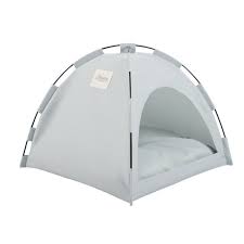 Gray pet tent for cats and dogs size M