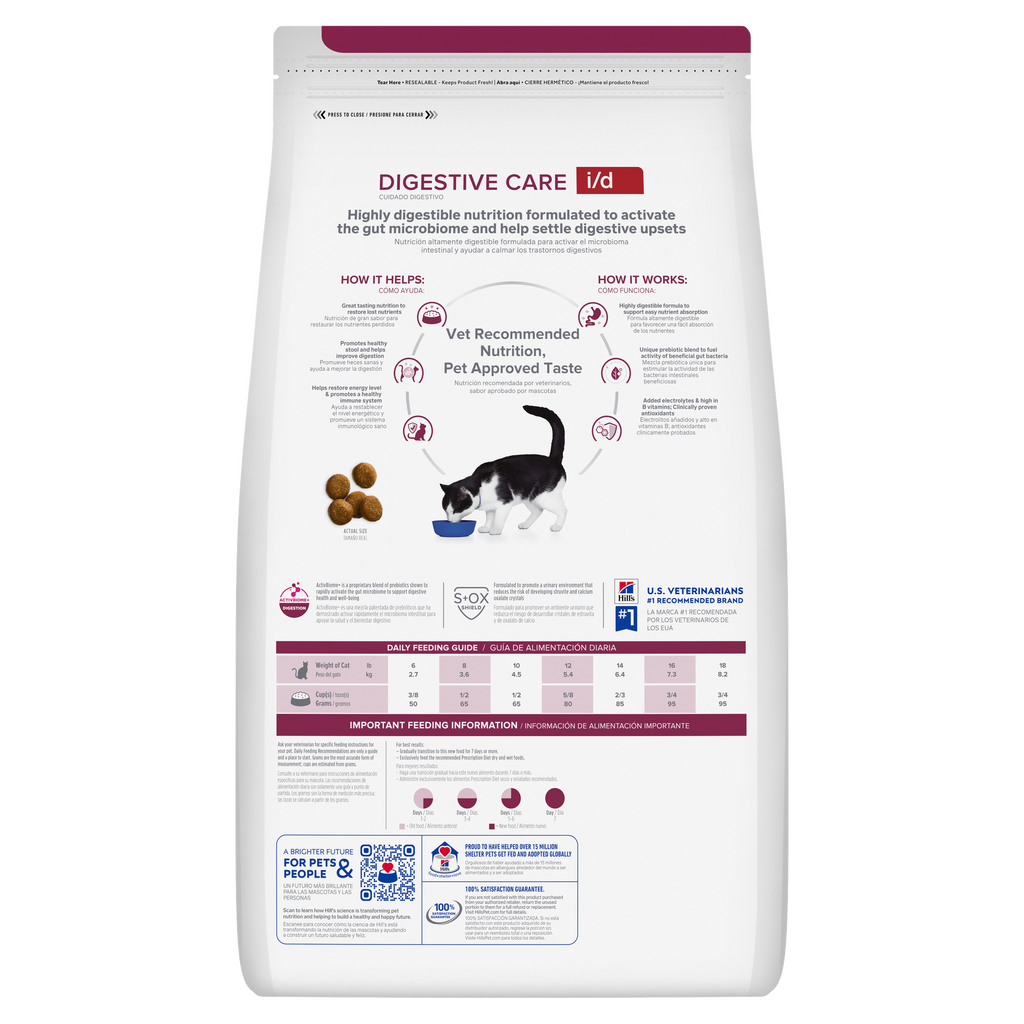 Hill's Prescription Diet i/d with Chicken Cat Food 1.5K