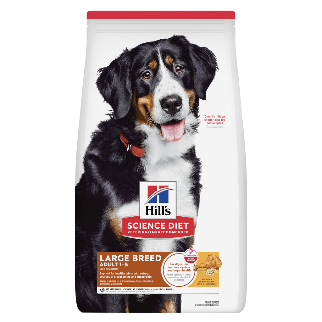 Hill's Prescription Diet Adult Large Breed Chicken & Barley Recipe Dog Food 2.5k