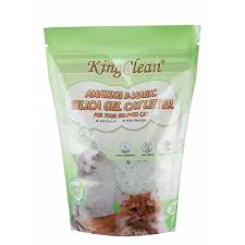 King Clean - Crystal Cat Litter - Silica Gel - 3.8L
