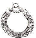 SPRENGER link collar | with pull chain | 3 rows | 2mm