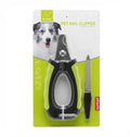 Nunbell Pet Nail Clipper with File – Dog & Cat Claw Grooming Tool