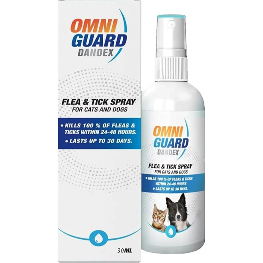 omni guard dandex flea&stick spray 250ml