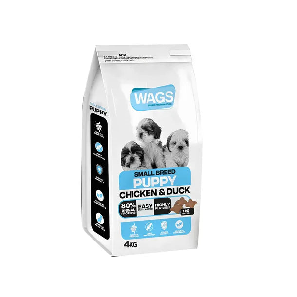 Wags Small Puppy With Chicken And Duck (1kg )