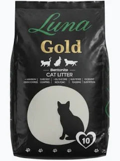 Gold cat litter  green apple scented 10l