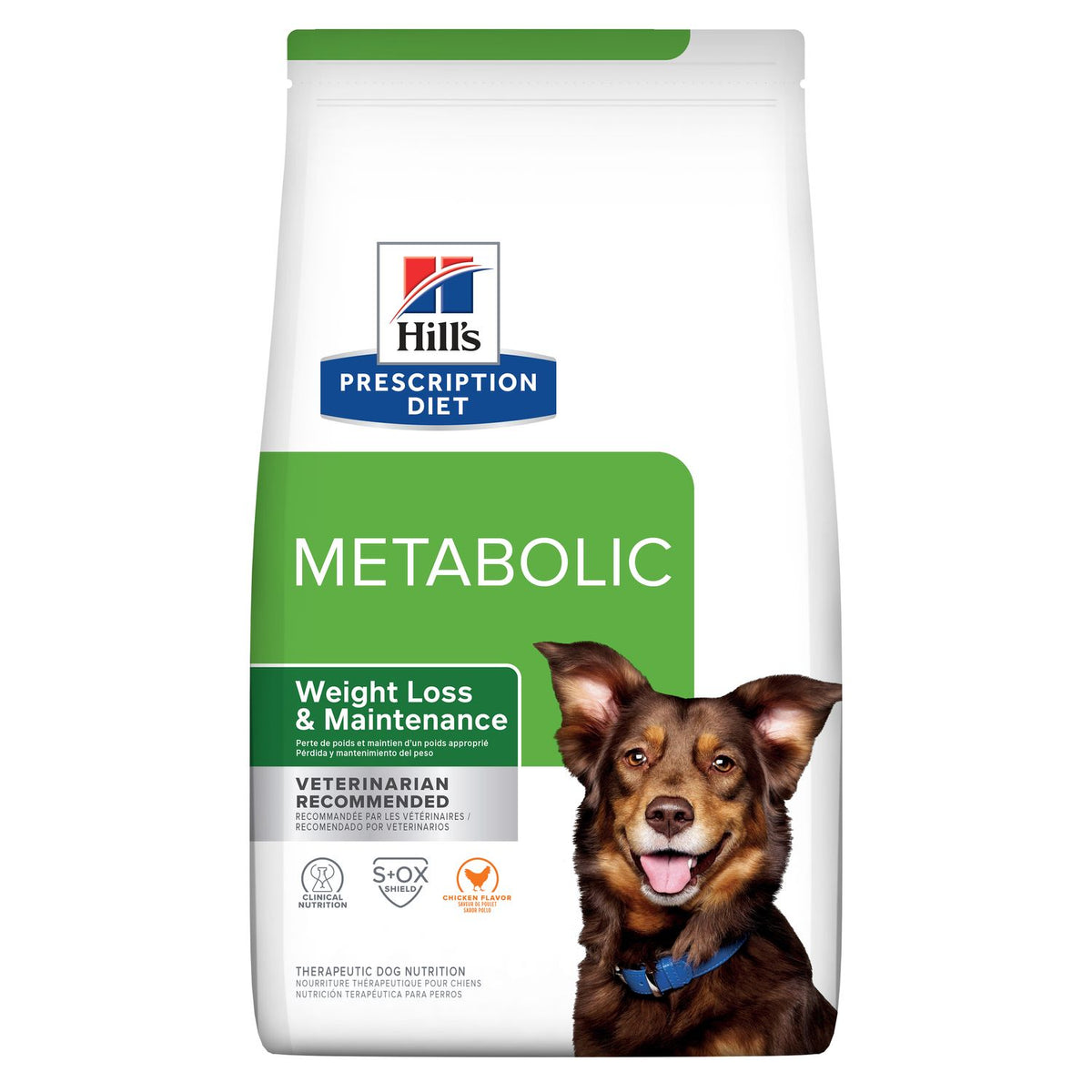 Hill's Prescription Diet Metabolic Chicken Flavor Dog Food 4K