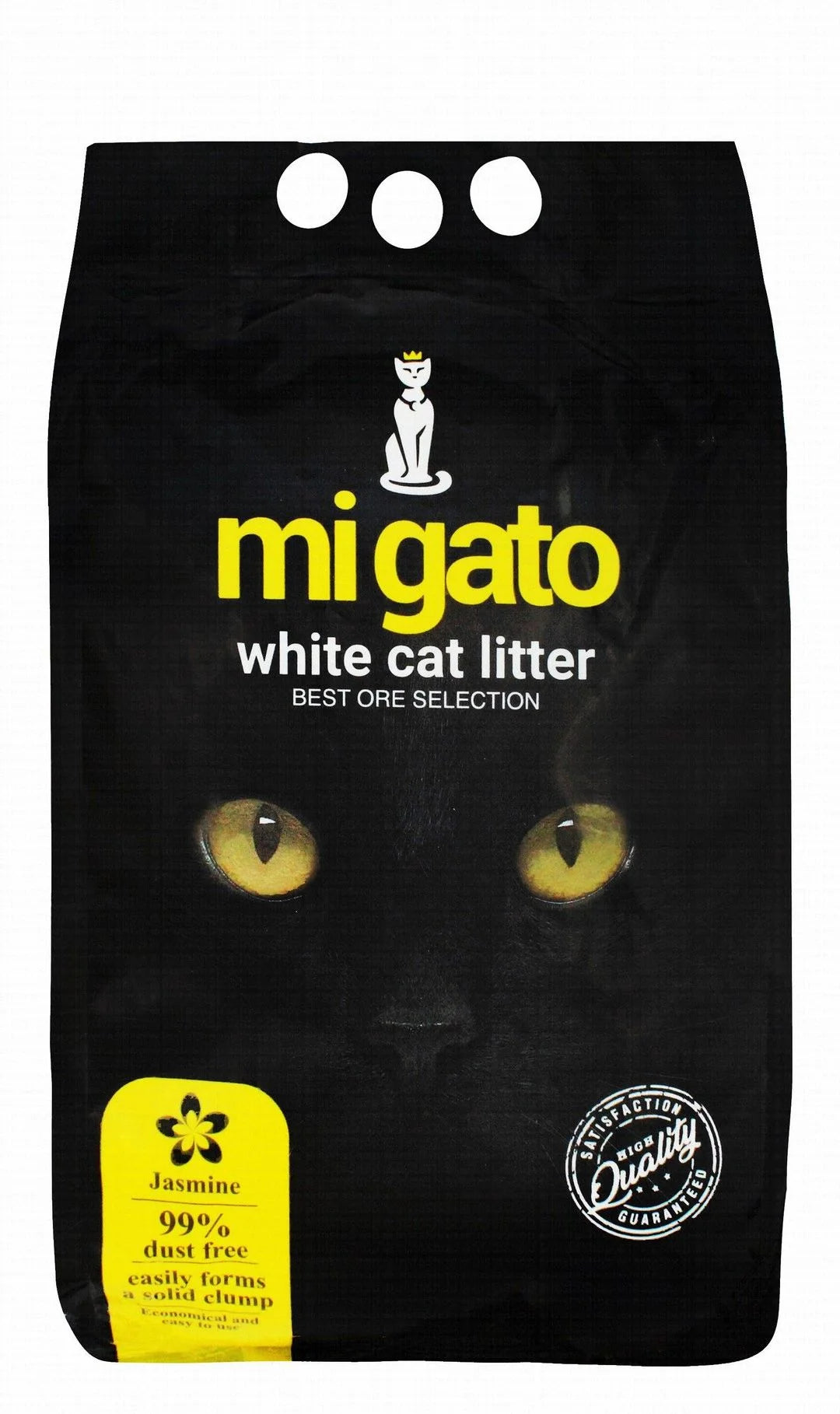 Mi Gato White Clumping Cat Litter jasmine scented  5L