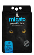 Mi Gato White Clumping Cat Litter baby powder scented 20L