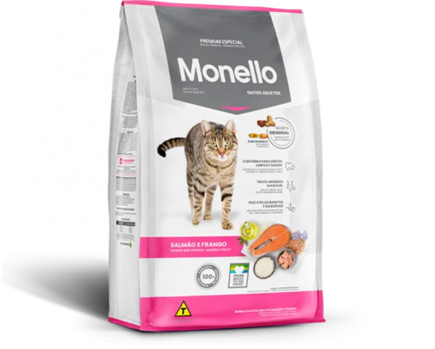 Monello Special Premium Adult Cat Salmon, Tuna & Chicken 15k