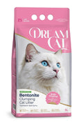 dream cat bentonite clumping cat litter baby powder scented 5L